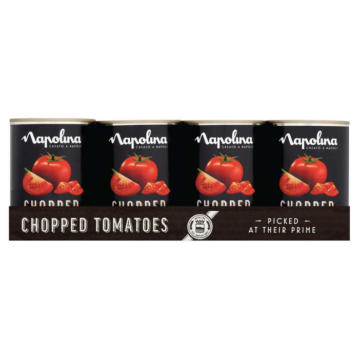 Tomates de ciruela Napolina 4 x 400g