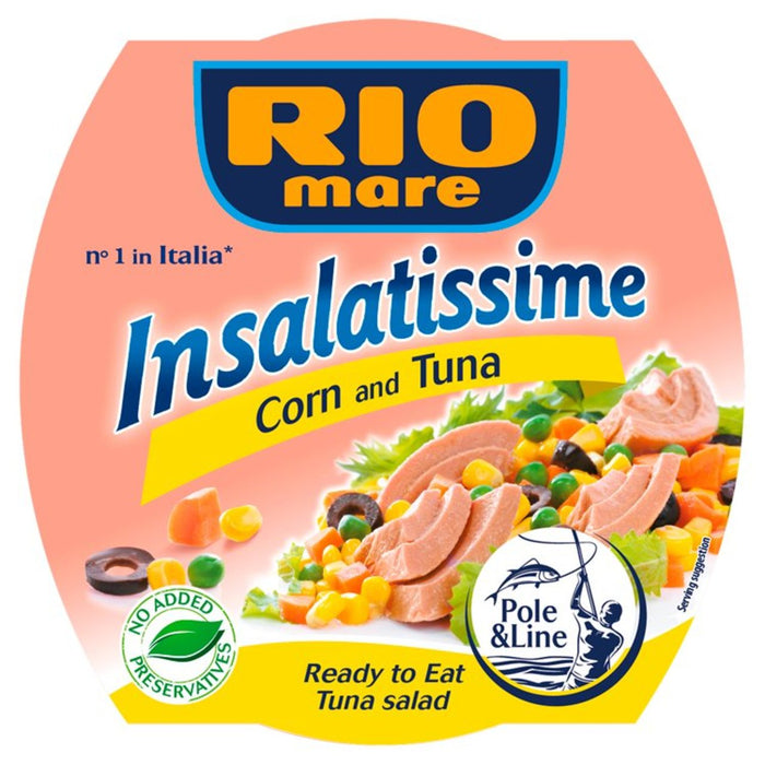 ريو ماري سلطة التونا والذرة الحلوة 160 جرام