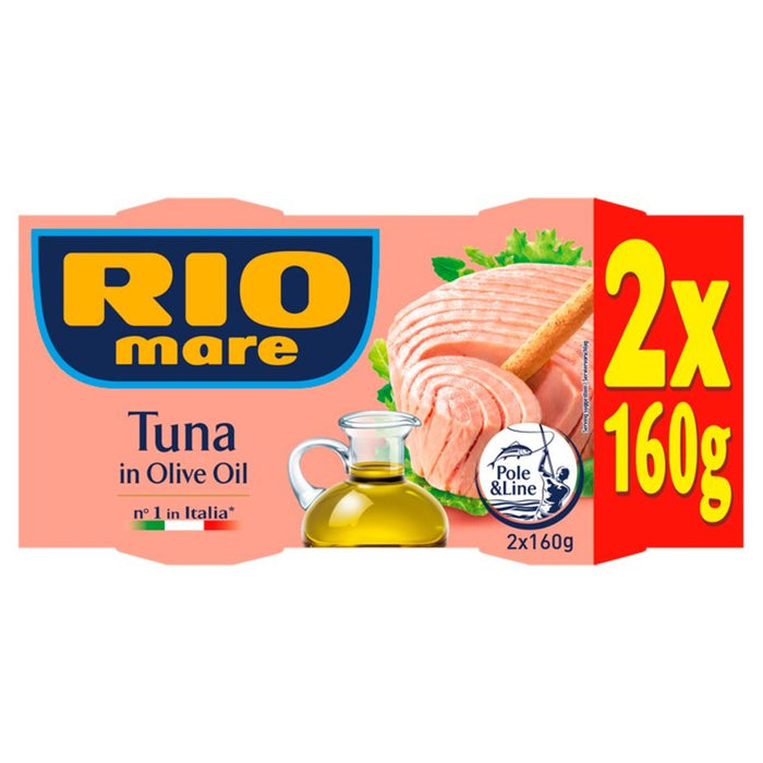 ريو ماري تونا في زيت الزيتون 2 × 160 جرام
