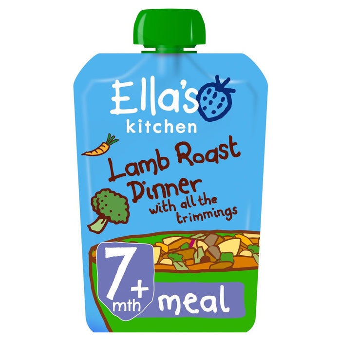 Ella's Kitchen Organic Lamb Roast Dinner Stage 2 130g