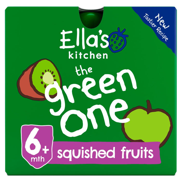 Ellas Küche Bio -Smoothie Früchte das grüne 5 x 90 g