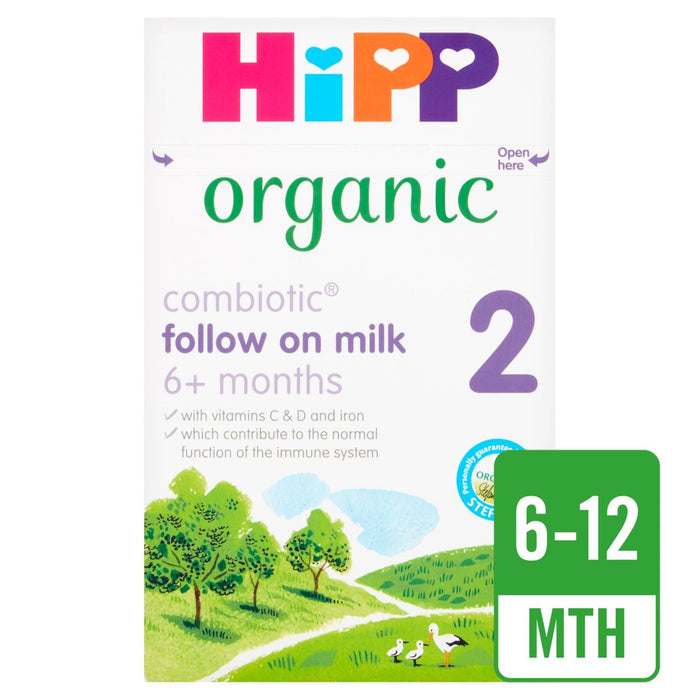 Hipp Organic Combiotic Suivre sur le lait 800g