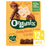 Organix Banana & Datum Bio -Obst -Snack -Bar Multipack 6 x 17g