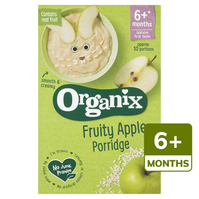 Organix fruité pomme biologique Baby Porridge 120g