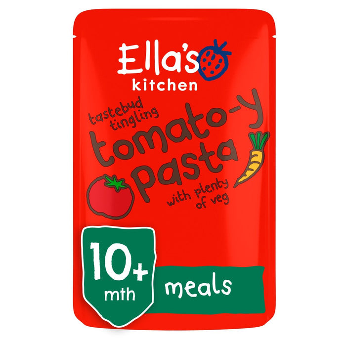 Ella's Kitchen معكرونة عضوية بالطماطم مع كيس خضار 10+ أشهر 190 جم