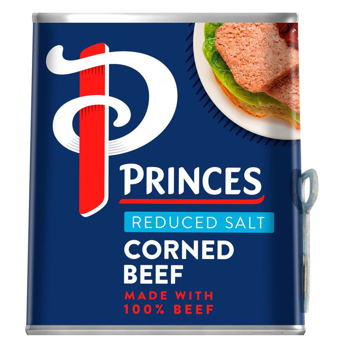 Princes Corned Beef Reduced Salt 340g