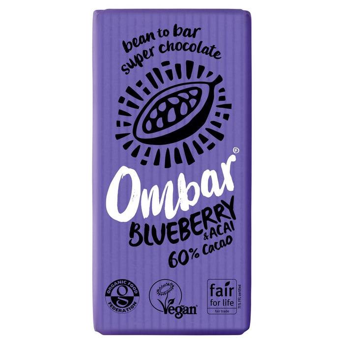 Ombar Blueberry & Acai Chocolate 35g