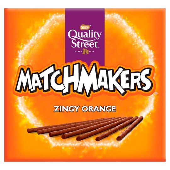Matchmakers de rue de qualité orange 120g