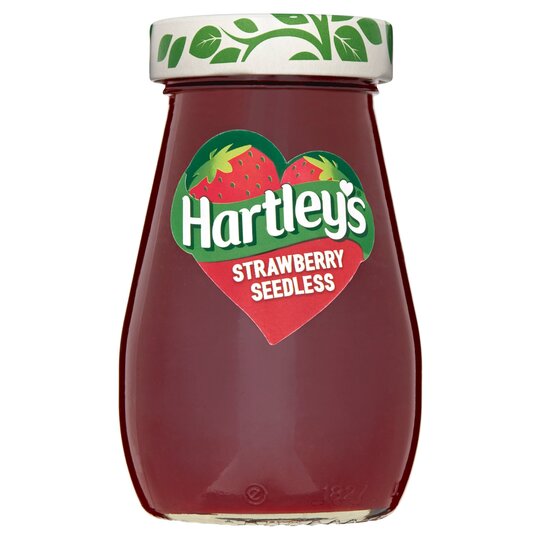 Hartleys Best Strawberry Seedless Jam 340g