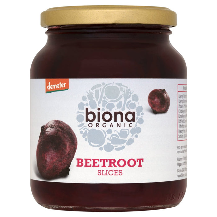 Biona Organic Beetroot tranches 340G