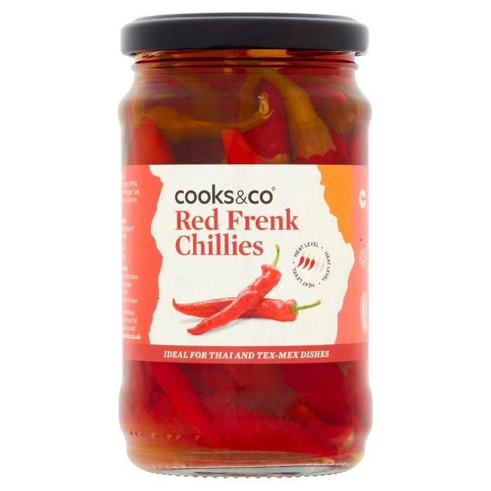 Cooks & Co Red Chillies 300g