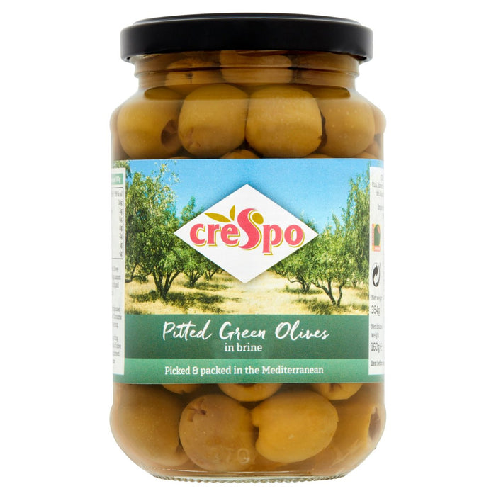 Crespo Paceed Green Olives 354g