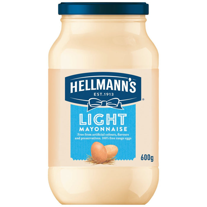 Hellmann's Light Mayonnaise 600g | British | British Essentials