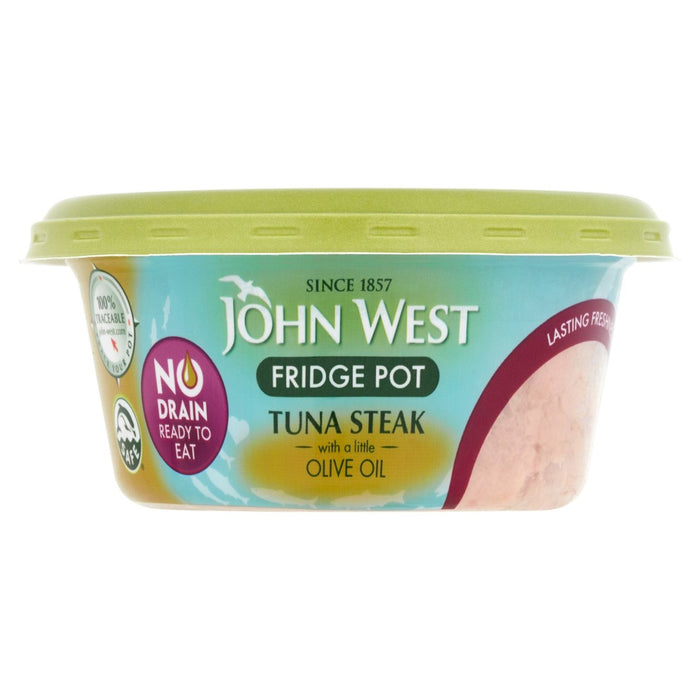 John West No Drain Steaks in Olive Oil 110g