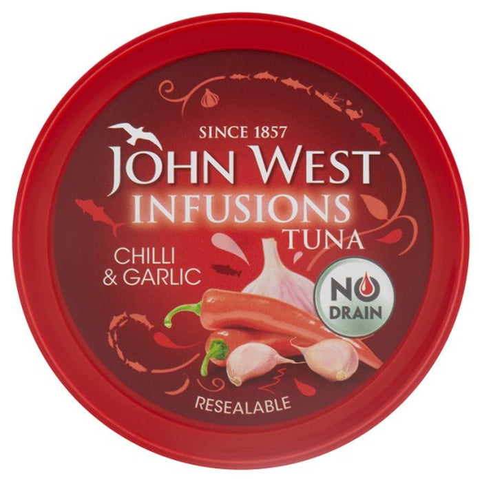 John West Tuna Infusions Chilli & Garlic 80g