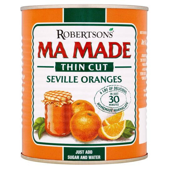 Mamade bereitete Sevilla Orangen dünn Cut 850g