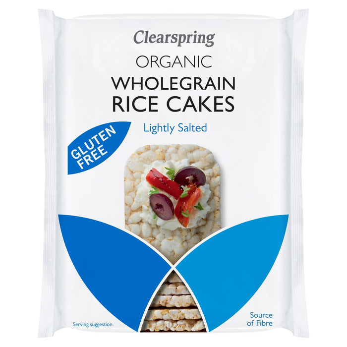 Clearspring -Bio -Reiskuchen leicht gesalzen 130 g