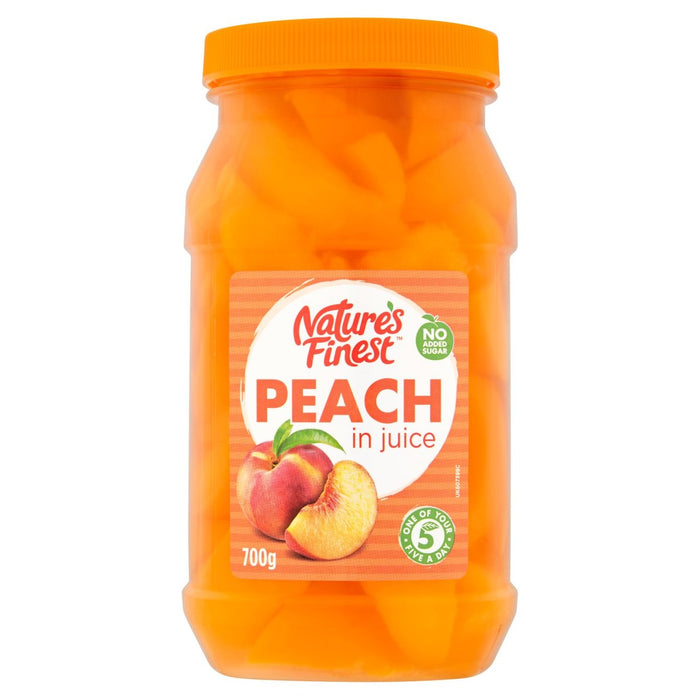 Nature's Finest Peach Slices in Juice 700g