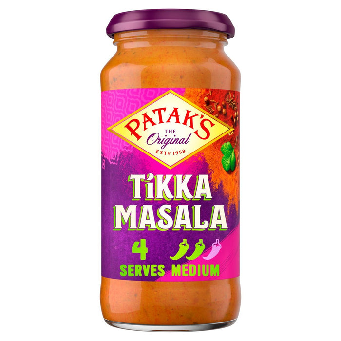 Patak's Tikka Masala Curry Sauce 450g