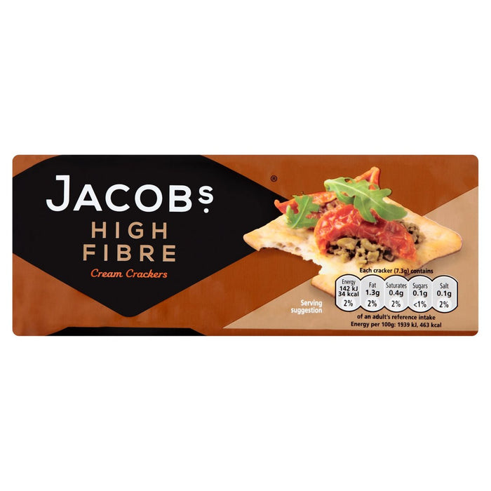 Jacob's Cream Crackers High Fiber 200g