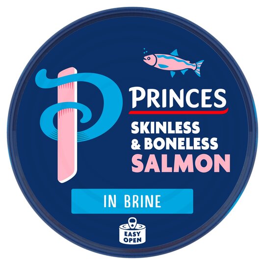Princes Atlantic Salmon Steak In Brine Skinless 160g