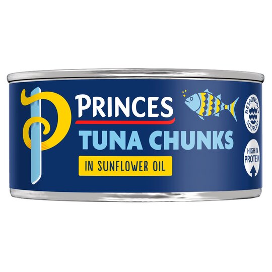 Princes Tuna Chunks dans l'huile de tournesol 145g