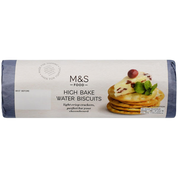 M & S High Bake Water Biscuits 200g