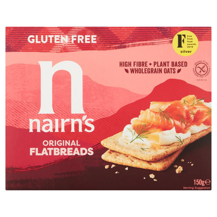 Nairns Gluten Flatbreads original 150G