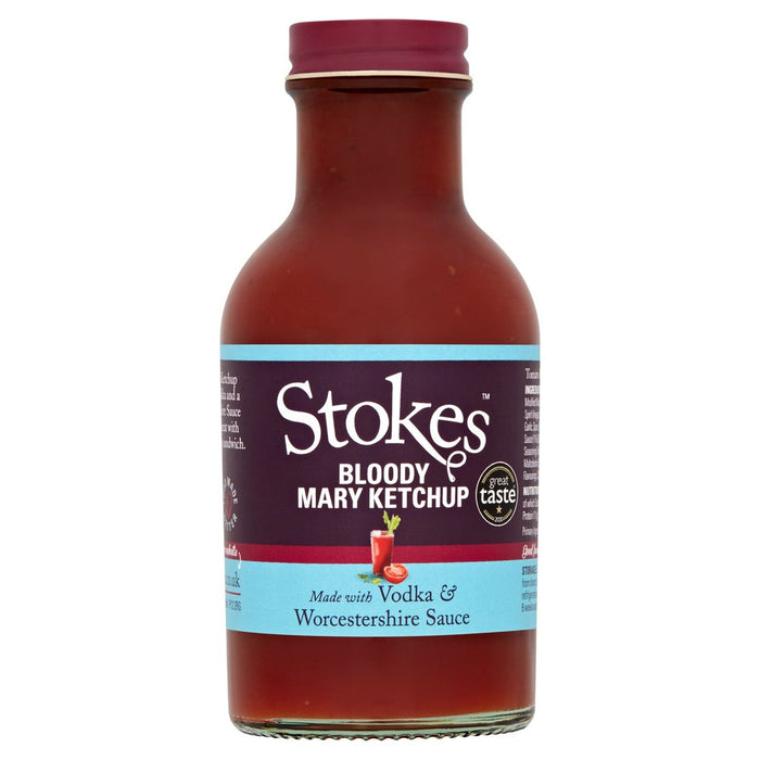 Stokes Bloody Mary Ketchup mit Wodka 300g