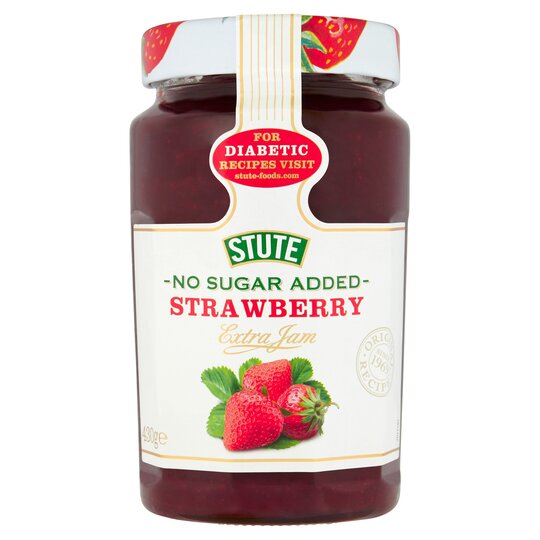 Stute No Added Sugar Diabetic Strawberry Jam 430g