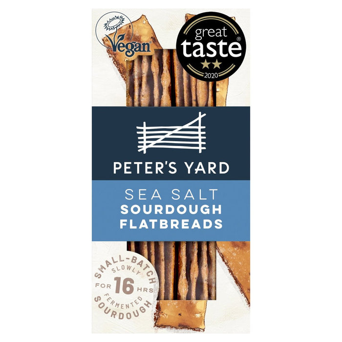 Peter's Yard Sea Saurdough Flatbreads 115G