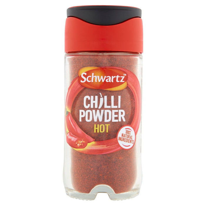 Schwartz Hot Chilipulver Jar 38g