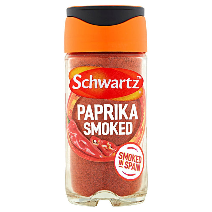 Schwartz rauchte Paprika Jar 40g