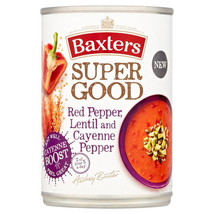 Baxters super gute rote Pfeffer Linsen & Cayenne Pfeffersuppe 400g