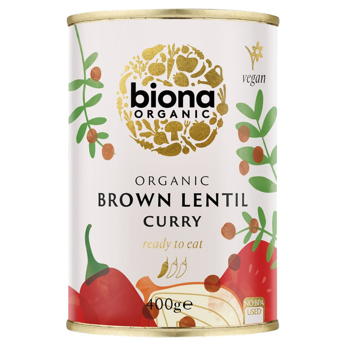 Biona Organic Braun Linsen Curry 400G