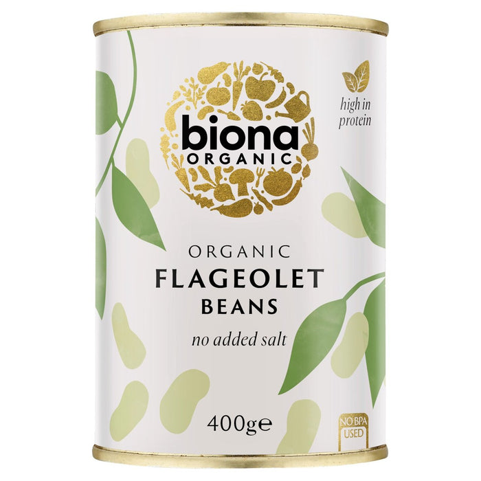 Biona Organic Flageolet Beans 400g