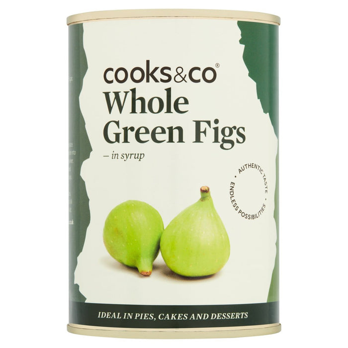 Cooks & Co Green Figs dans le sirop 400g