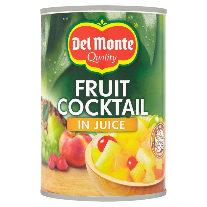 Cocktail de fruits del Monte dans le jus de fruits 415G