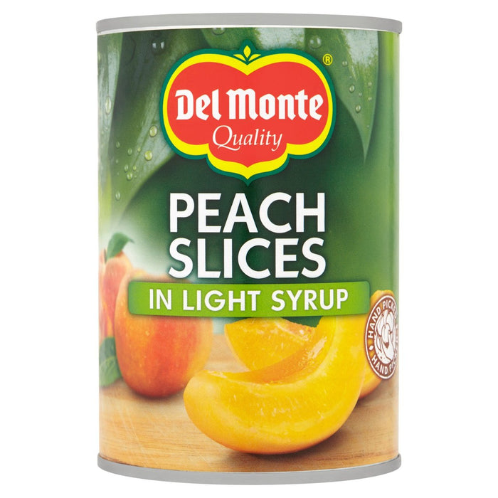 Del Monte Peach rebanadas en jarabe ligero 420g