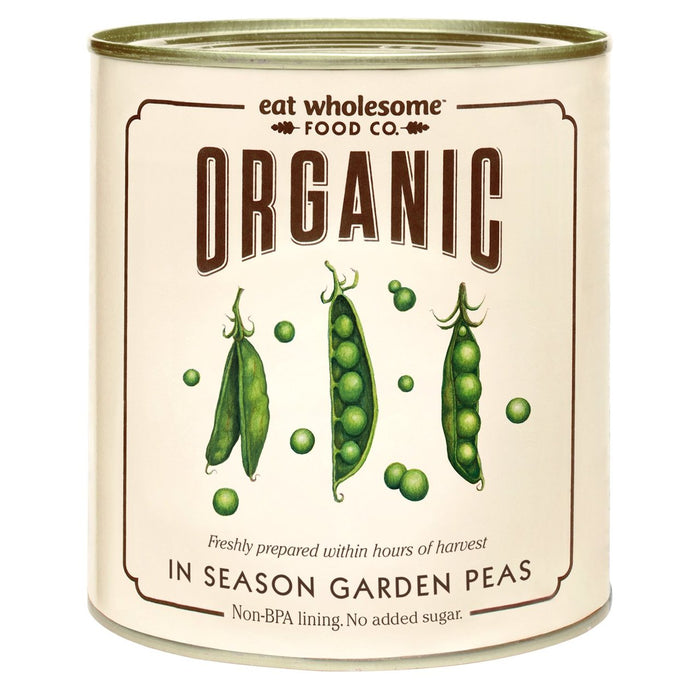 Come Wholeom Organic In Temporada Garden Peas 340G