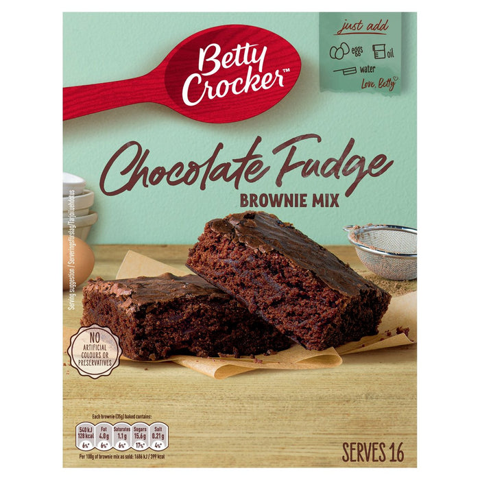Betty Crocker Schokoladenfudge Brownie Mix 415g