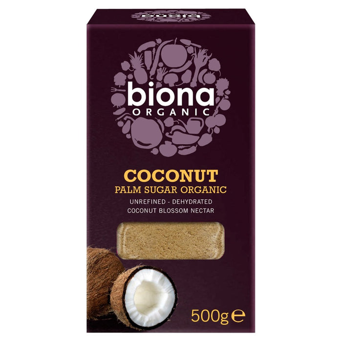 Biona Organic Coconut Palm Sucre 500G
