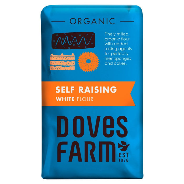 Doves Farm Harina Blanca Ecológica con Crianza 1kg 