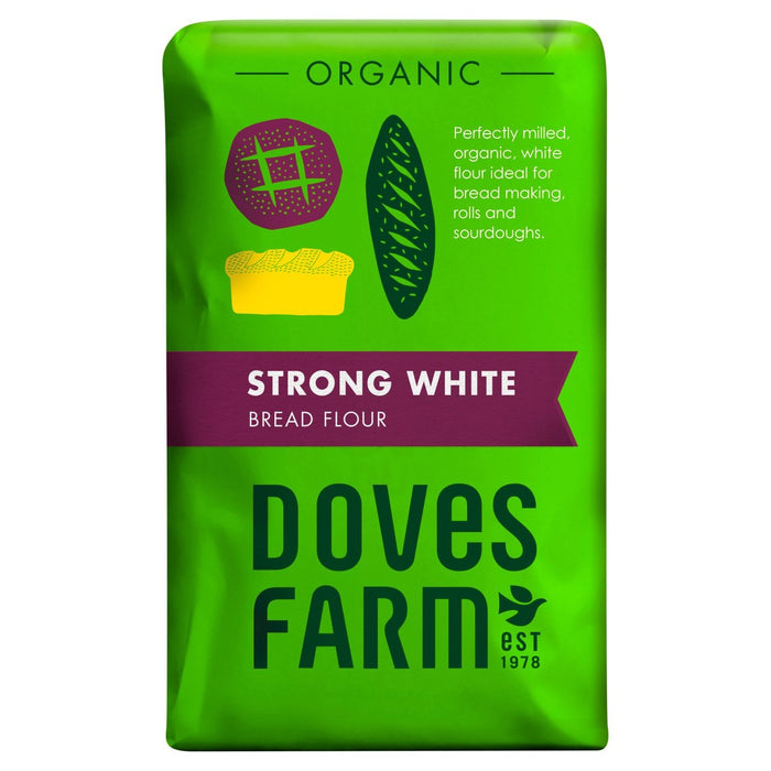 Doves Farm Orgánica Strong White Pan Harina 1.5 kg