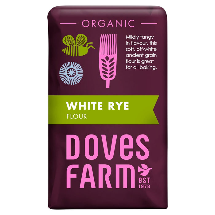 Doves Farm Organic White Rye Farine 1kg