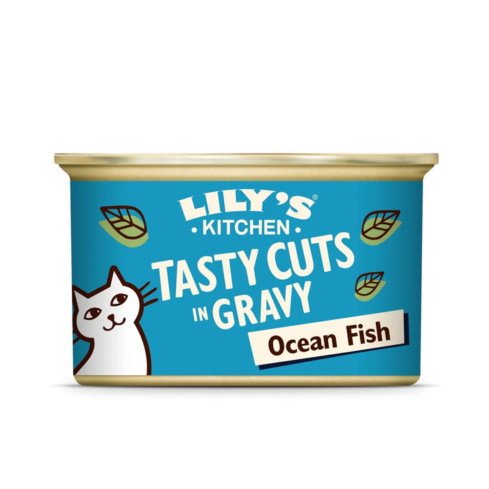 ليليز كيتشن طعام رطب بأسماك المحيط اللذيذة للقطط 85 جرام