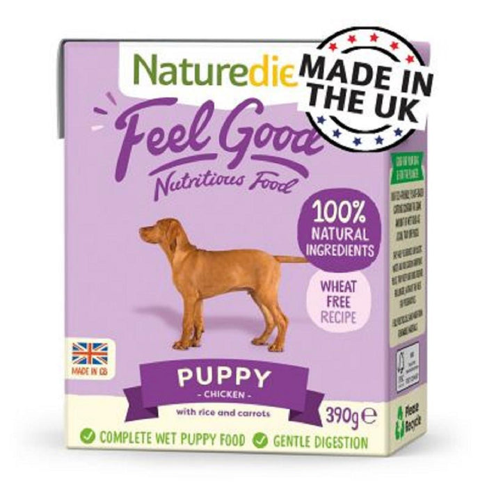 Naturediet Feel Good Puppy Complete Wet Dog Food 18 x 390g