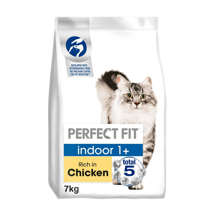 Perfect Fit Cat Complete Dry Indoor 1+ Ecom فقط 7 كجم