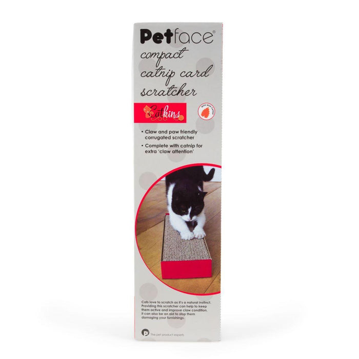 بطاقة النعناع البري المدمجة من بيتفيس لخدش القطط