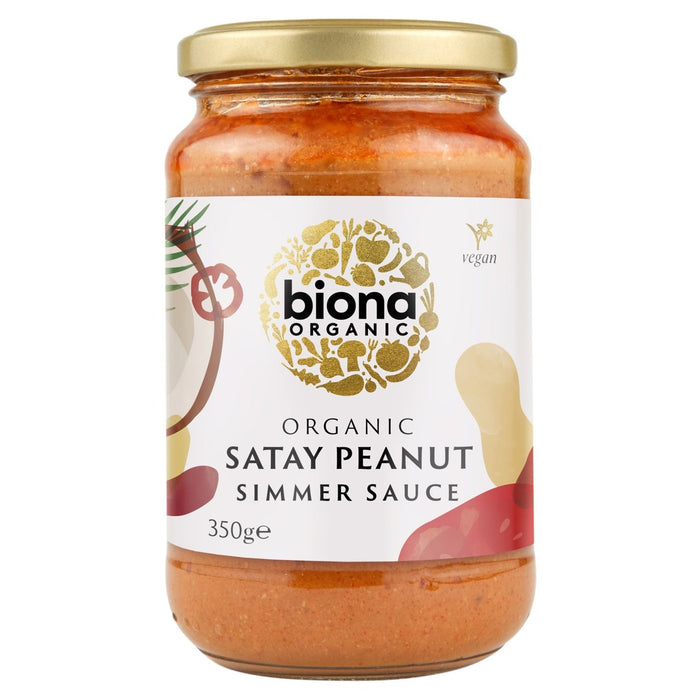Biona Organic Satay Arachut Sauce à mijoter 350G